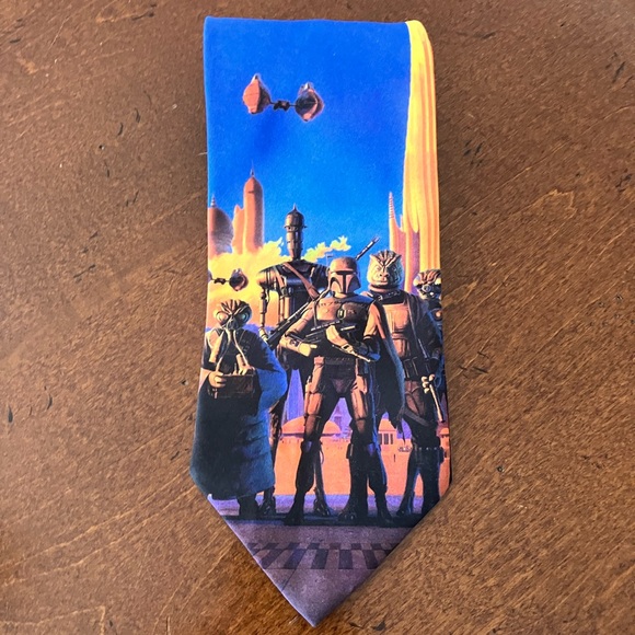 Star Wars Ralph Marlin Bounty Hunters Necktie - Picture 10 of 11